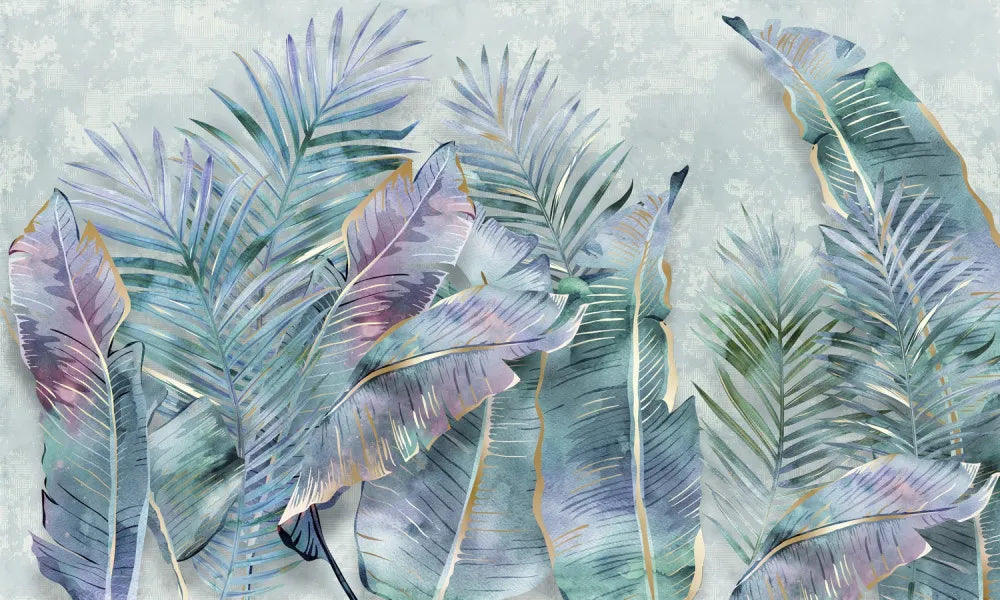 Enchanting tropical leaves