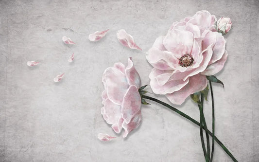 Delicate tea rose 3D