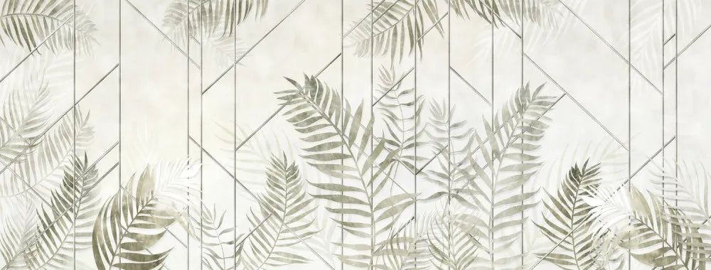 Dawn tropical leaves