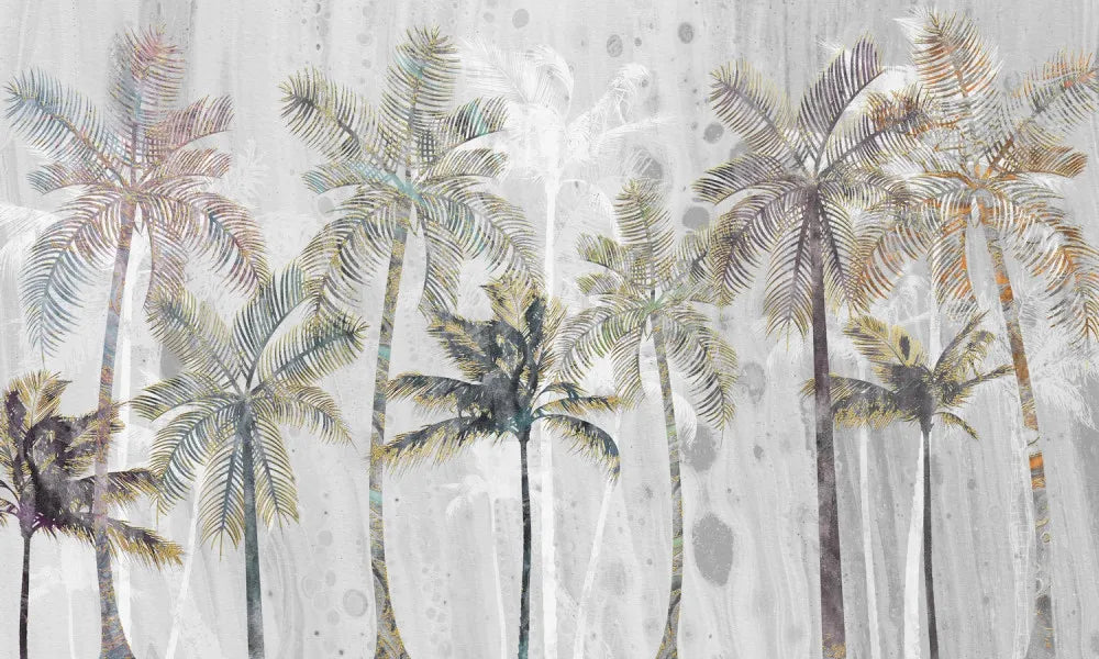 Variegated palms