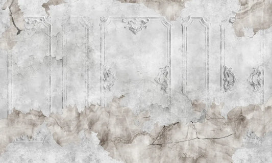 Pastel vintage wall