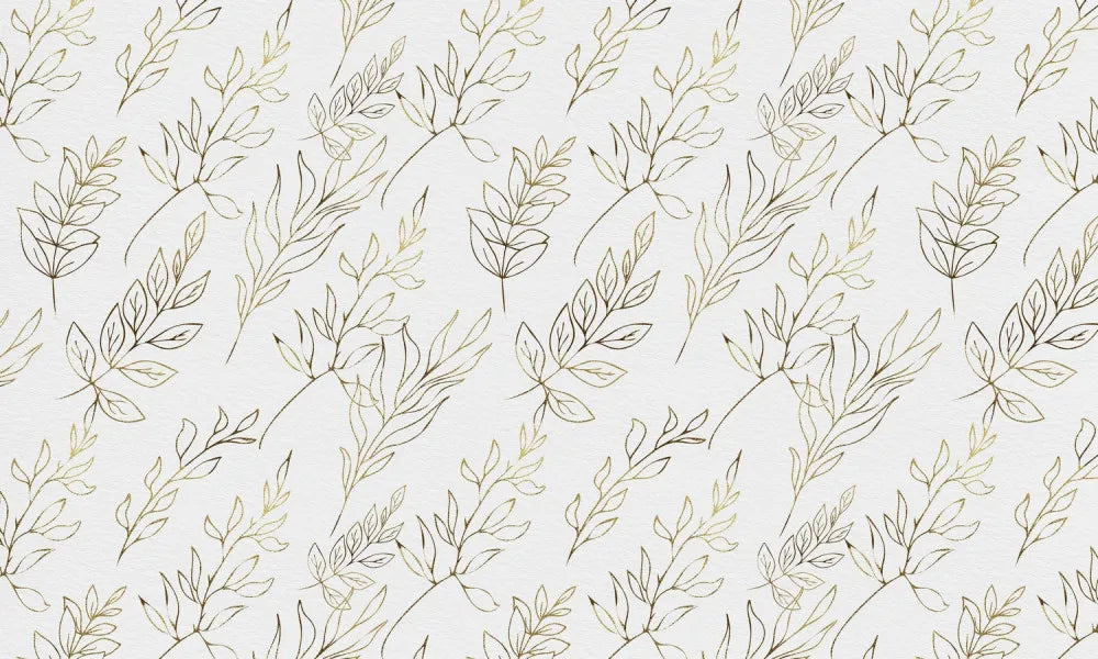 Golden leaf pattern