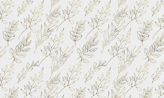 Golden leaf pattern