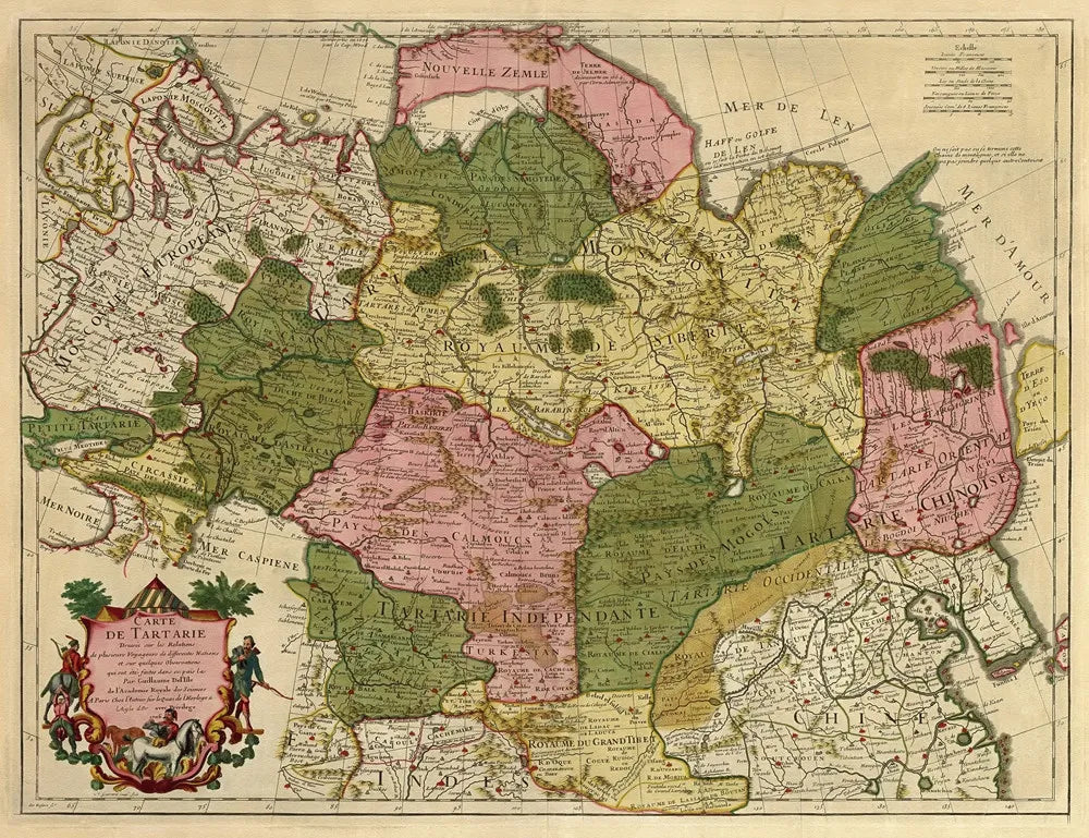 Map of Tartary