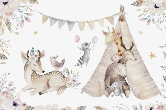 Picnic with animals