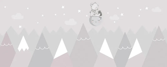 Teddy bear on the moon