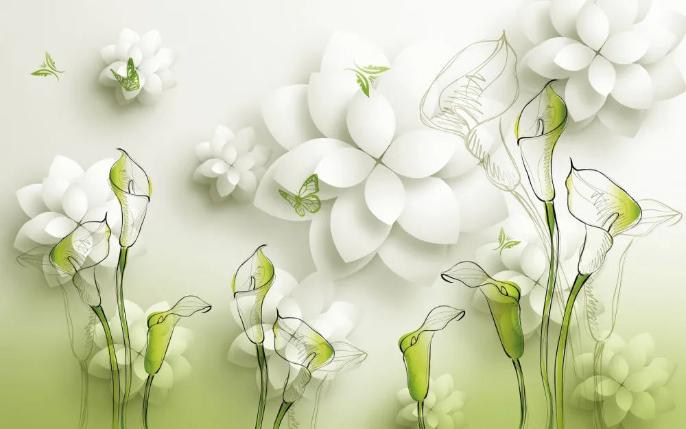 Lovely calla lilies