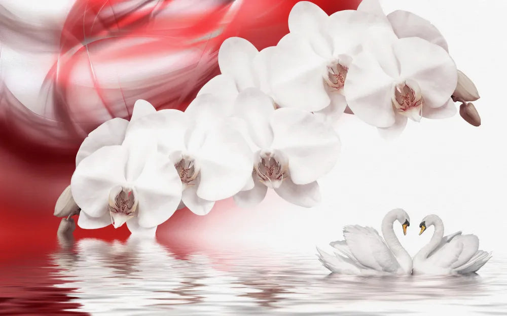 Delicate orchid 3D