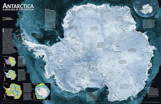 Map of Antarctica