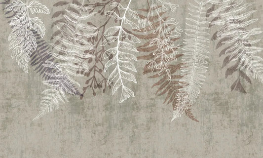 Leaves are beige