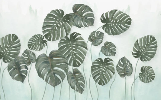 Monstera drawing