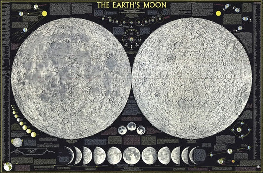 A map of the moon