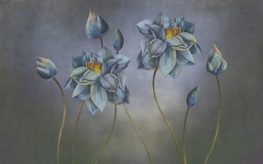 Lotus on a dark background
