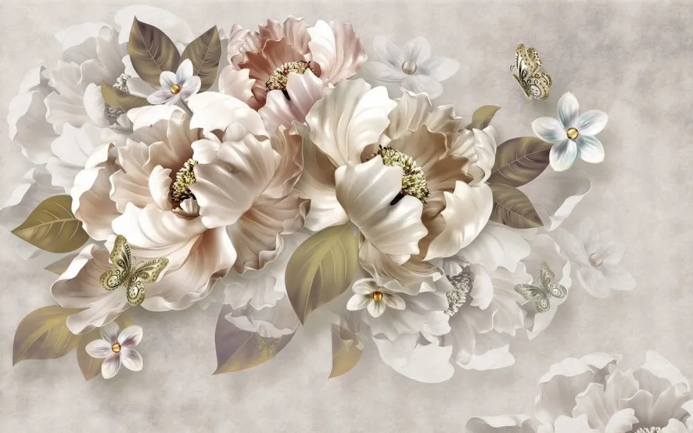 Royal flowers 3D