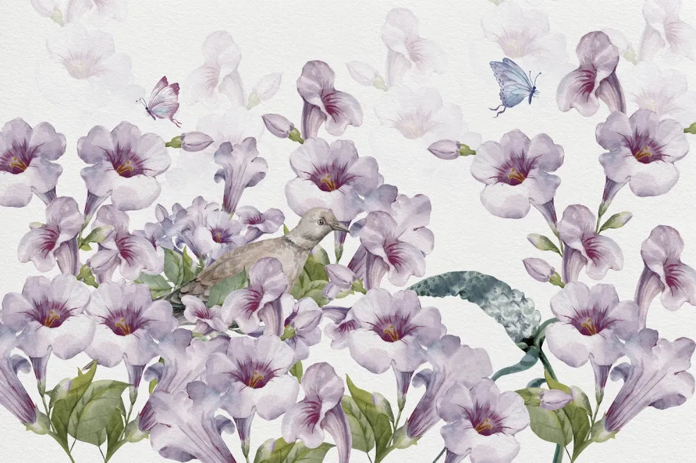 Beautiful purple flowers