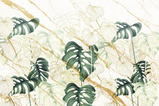 Rainforest leaves