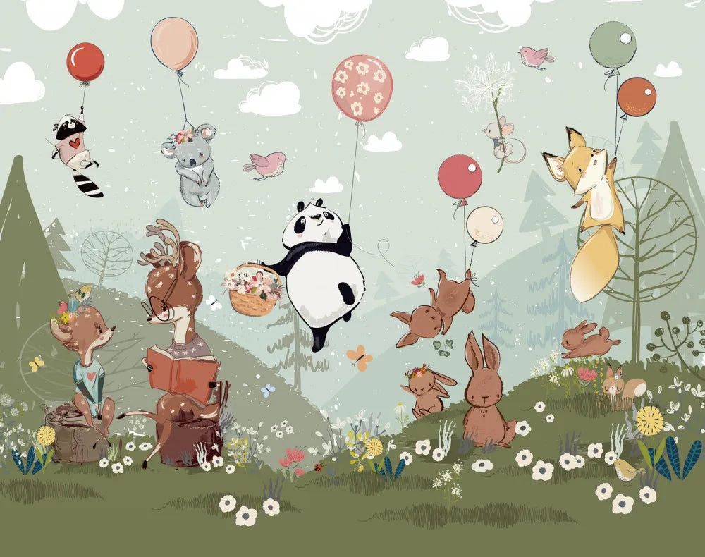 Animals in the forest