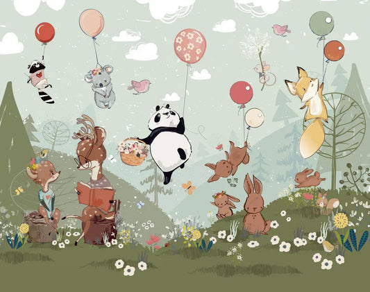 Animals in the forest