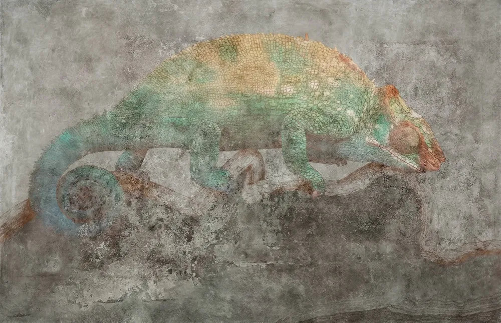 Chameleon on the hunt