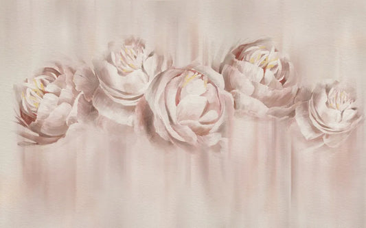 Beige peonies