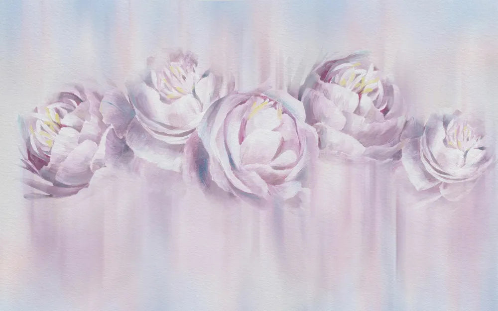 Light peonies