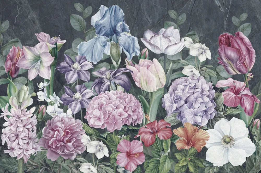 Beautiful watercolor flowers