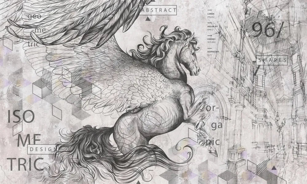 White pegasus