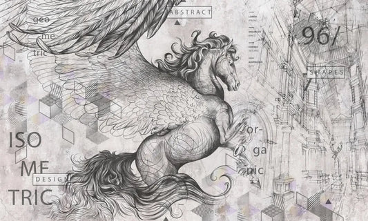 White pegasus