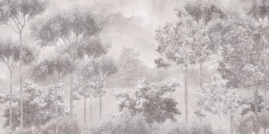 Deciduous forest drawing