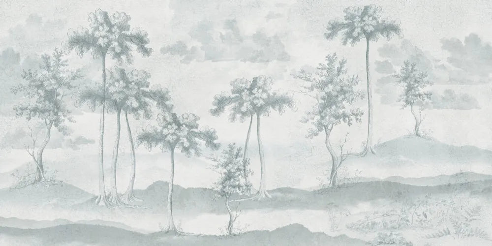 Beautiful landscape drawing