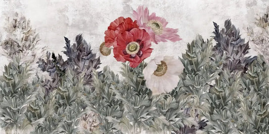 Poppies bouquet