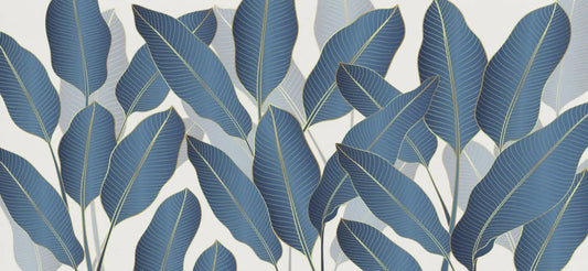 Big blue leaves