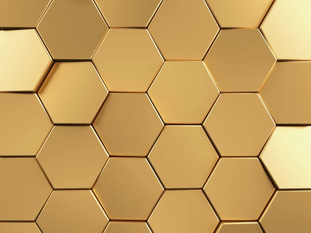 Golden honeycomb 3D