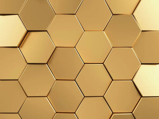 Golden honeycomb 3D