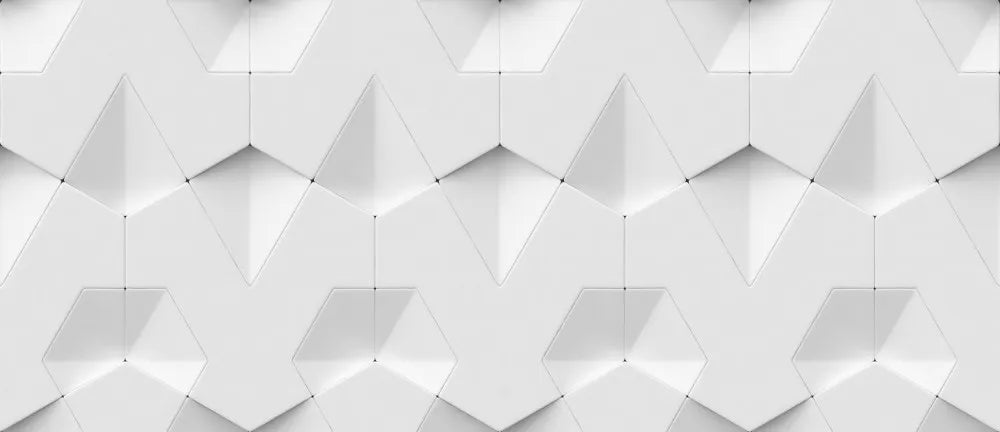 White 3D panels