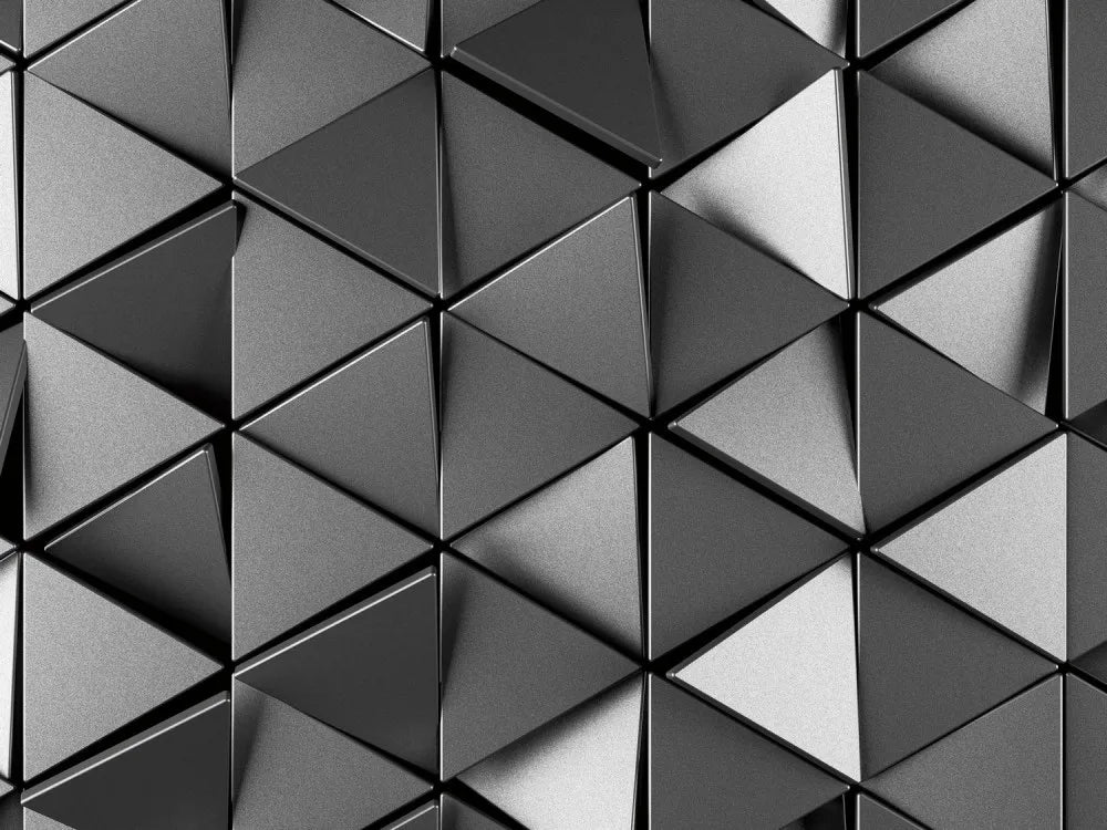 Gray triangles 3D