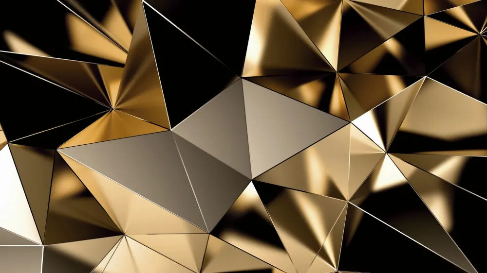 Golden abstraction 3D