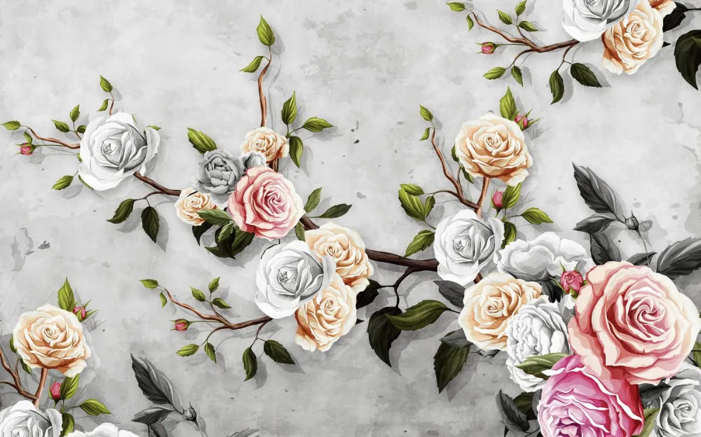 Delicate roses