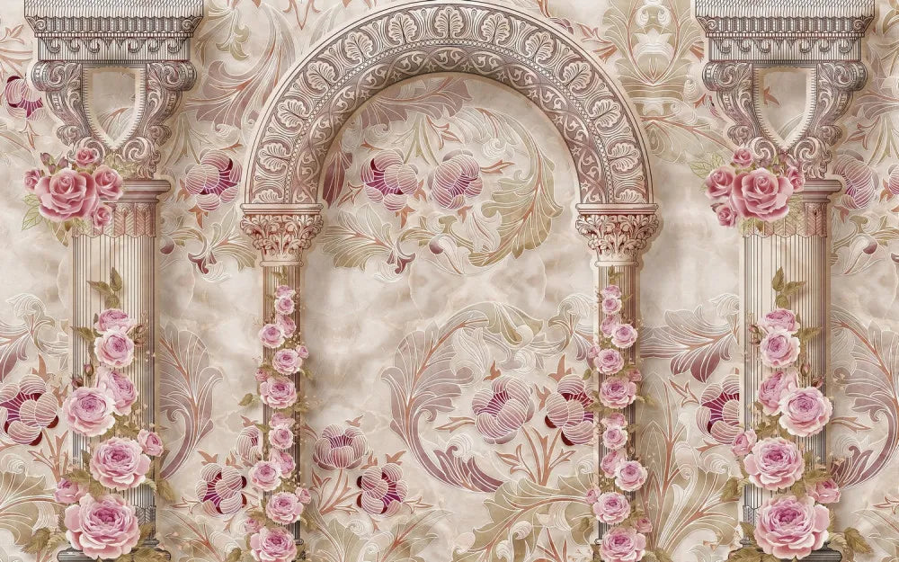 Blooming arch 3D