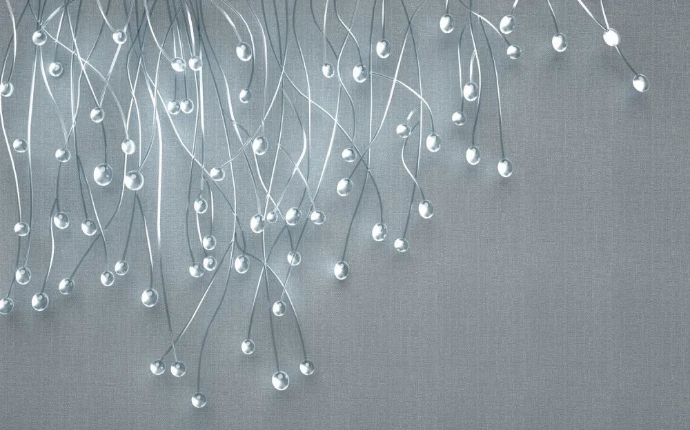 Blue flowers 3D