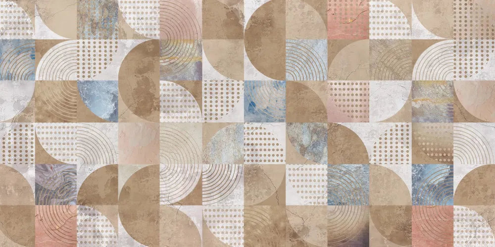 Light geometric mosaic