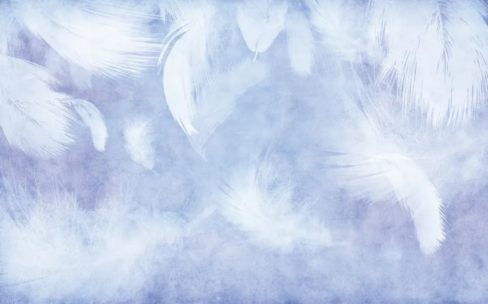 Delicate light feathers