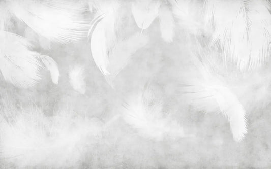Beautiful gray feathers