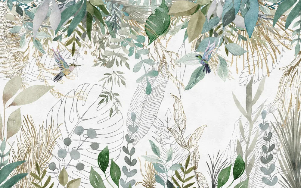 Large green leaves