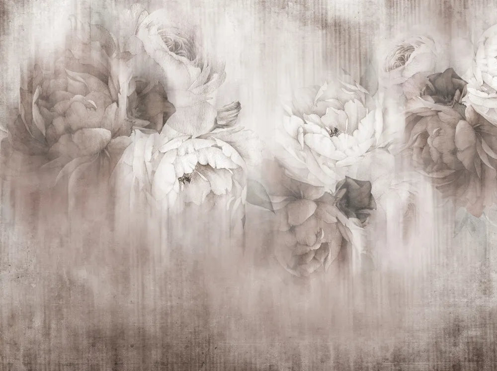 Beautiful delicate peonies