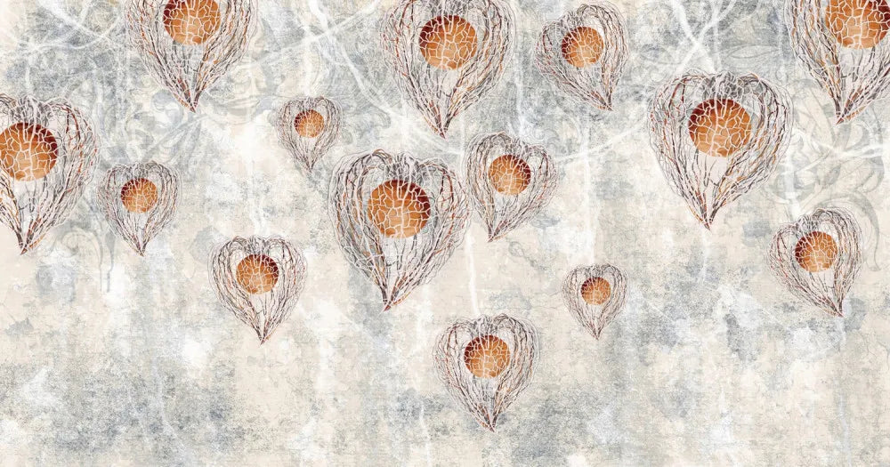 Physalis, watercolor