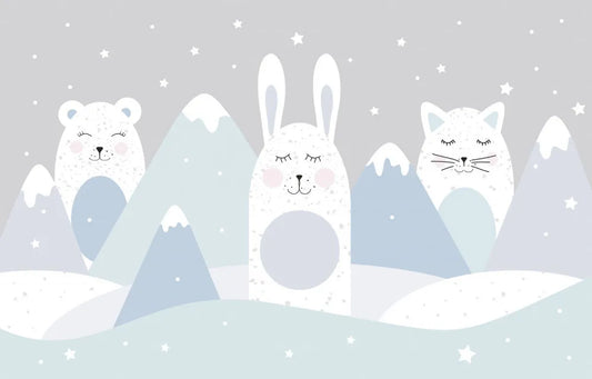 Animals in the mountains