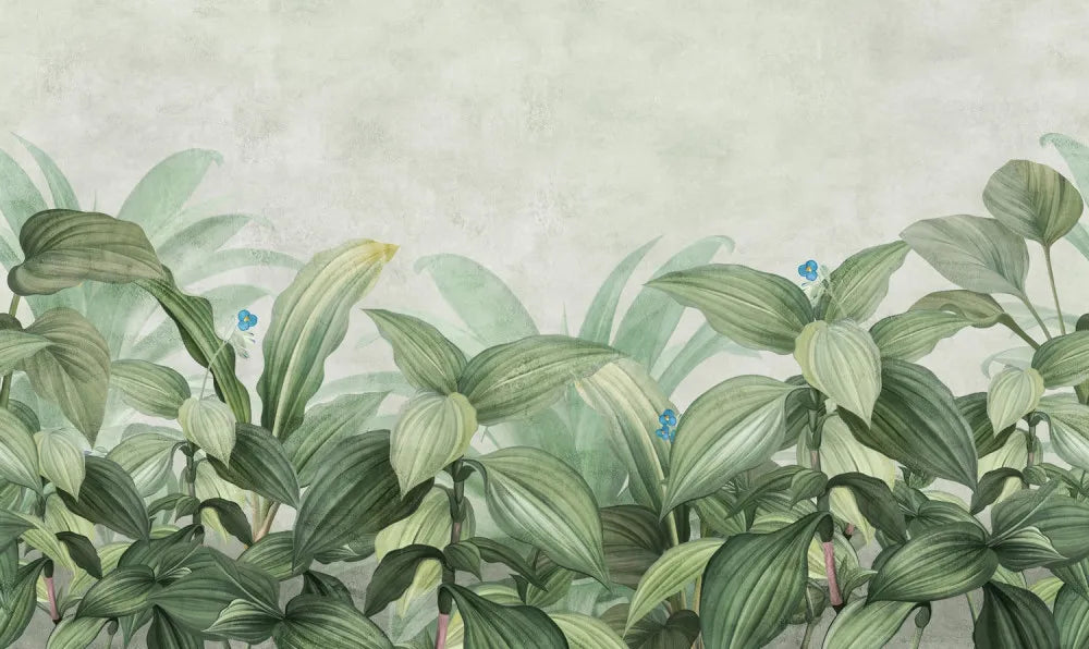 Light exotic leaves