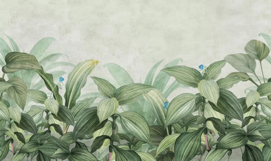 Light exotic leaves