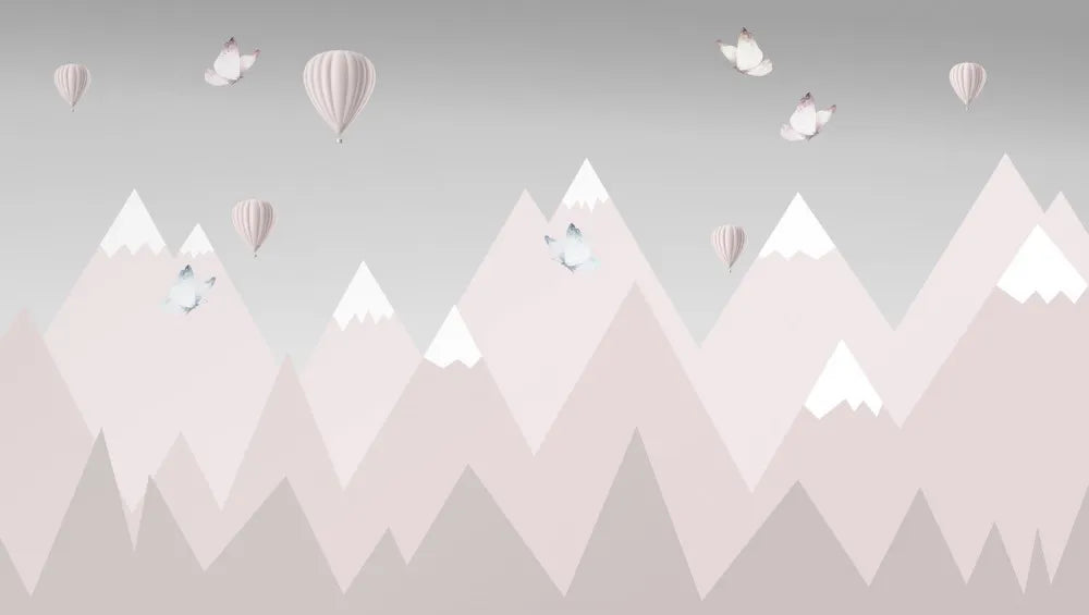Pink mountains